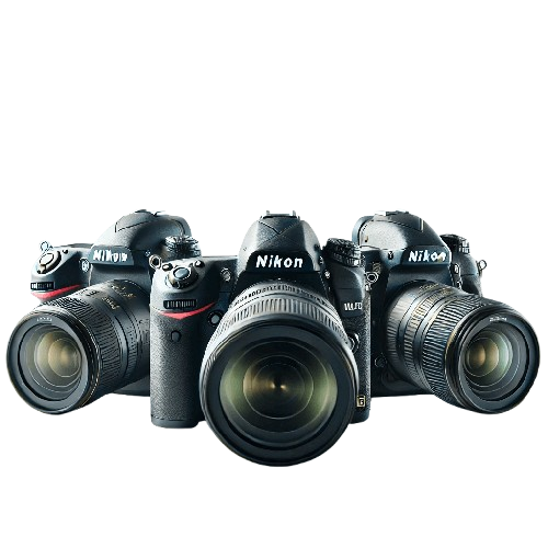 3 nikon cameras
