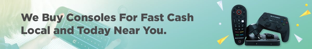 sell your console banner